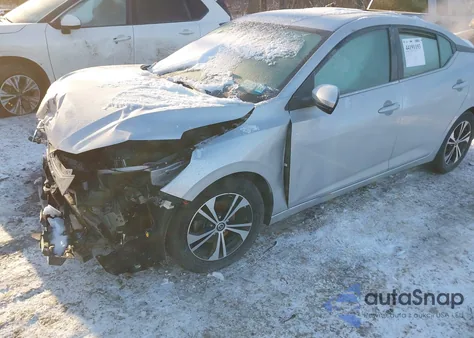 2020 Nissan Sentra Sv Xtronic Cvt z USA, uszkodzony, nr VIN 3N1AB8CV9LY253013